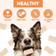 TUGLET Freeze-Dried Chicken Flaxseed Recipe Dog & Cat Treat, Omega-3 for Skin & Coat Support, High Protein Healthy Treats for Small Medium Large Dogs & Cats, 5.3 oz Bag