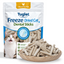 TUGLET Freeze Dried Dental Chew Sticks Cat Treat, Teeth Cleaning & Fresh Breath, 91% Chicken, High Protein & Low Fat Treats for All Cat Sizes, 5.47 oz Bag