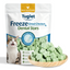 TUGLET Freeze Dried Cat Dental Treats, Real Chicken with Barley Grass for Teeth Cleaning & Hairball Support, Natural Crunchy Chews for All Cats, 3.6 oz