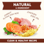 PAWUP Steamed Chicken Wet Food Tooper Dog & Cat Treat - Only 4 Ingredients, Skin & Coat Support, Low Fat Soft Wet Treats for Puppies, Kittens & Senior Pets, 8 Count, 8.5 oz Bag
