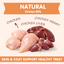 TUGLET Freeze-Dried Chicken Flaxseed Recipe Dog & Cat Treat, Omega-3 for Skin & Coat Support, High Protein Healthy Treats for Small Medium Large Dogs & Cats, 5.3 oz Bag