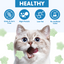 TUGLET Freeze Dried Cat Dental Treats, Real Chicken with Barley Grass for Teeth Cleaning & Hairball Support, Natural Crunchy Chews for All Cats, 3.6 oz