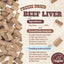 TUGLET Freeze Dried Beef Liver Dog Treats, High Protein Raw Single Ingredient Snacks, Healthy Training Reward & Food Topper, 4.6 oz