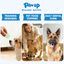 TUGLET Freeze Dried Dog Dental Chews, Real Chicken with Kelp & Seaweed for Plaque & Tartar Removal, Natural Teeth Cleaning Treats for All Dogs, 3.6 oz