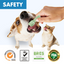 TUGLET Freeze-Dried Chicken Dental Brush Dog & Cat Treat, Cleans Teeth & Reduces Tartar, Freshens Breath, High Protein for Small Medium Large Dogs & Cats, 5.3 oz Bag