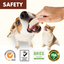 PAWUP Steamed Chicken Wet Food Tooper Dog & Cat Treat - Only 4 Ingredients, Skin & Coat Support, Low Fat Soft Wet Treats for Puppies, Kittens & Senior Pets, 8 Count, 8.5 oz Bag