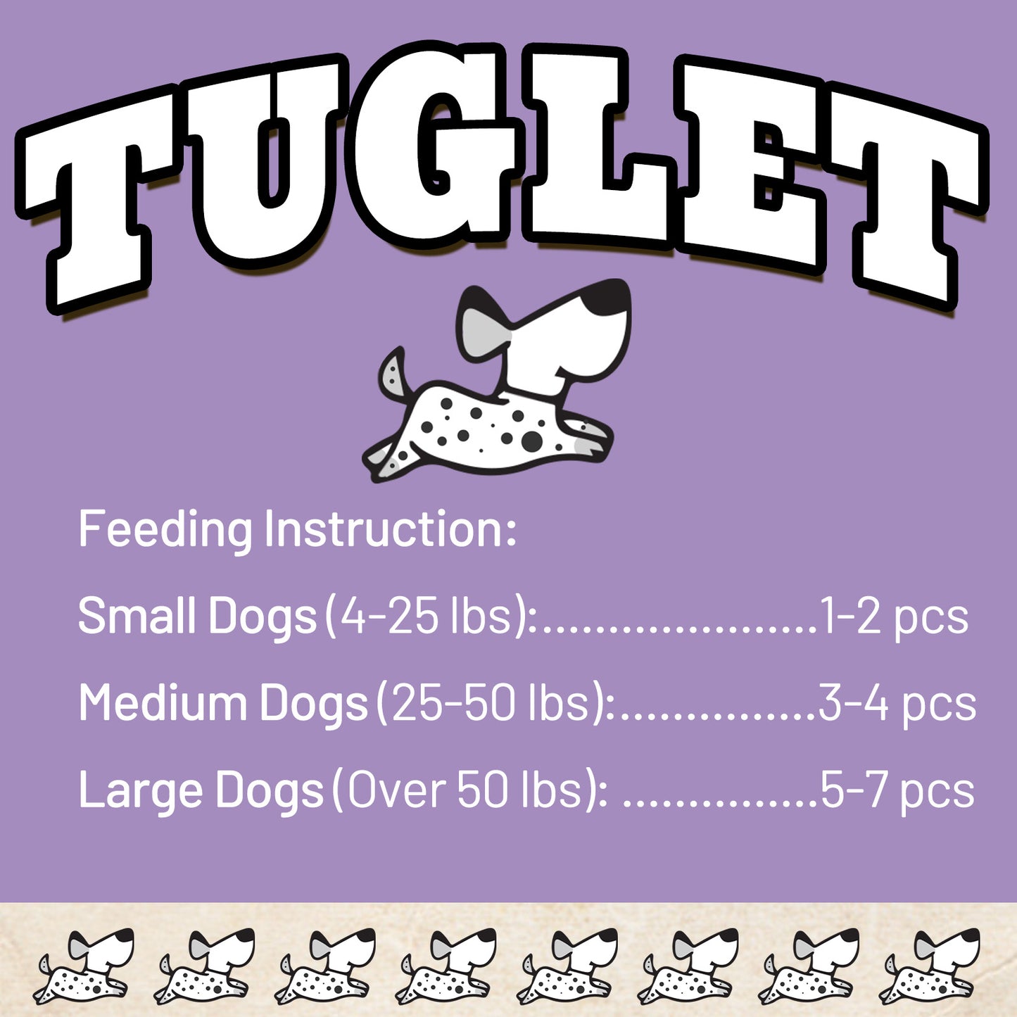 TUGLET Dog Treats Duck Wrapped Sweet and Purple Potatoes, Healthy Chewy Snacks with Taurine, 7 oz/16 oz