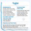 TUGLET Freeze-Dried Chicken Leaf Dental Chews Dog & Cat Treat, Cleans Teeth & Reduces Tartar, Freshens Breath, High Protein Treat for Small Medium Large Dogs & Cats, 5.3 oz Bag